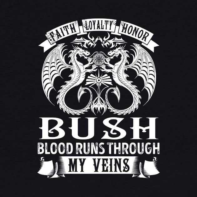 BUSH by T-shirt with flowers